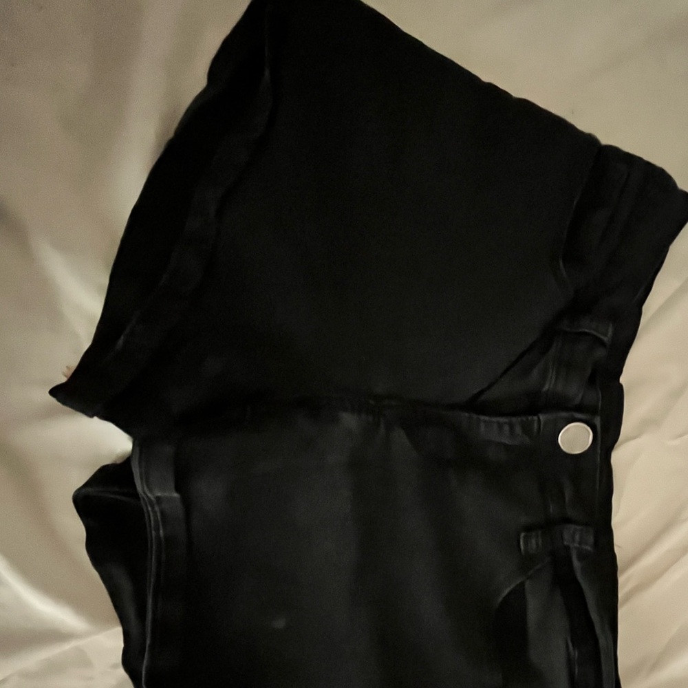 Stylish Black Denim Shorts